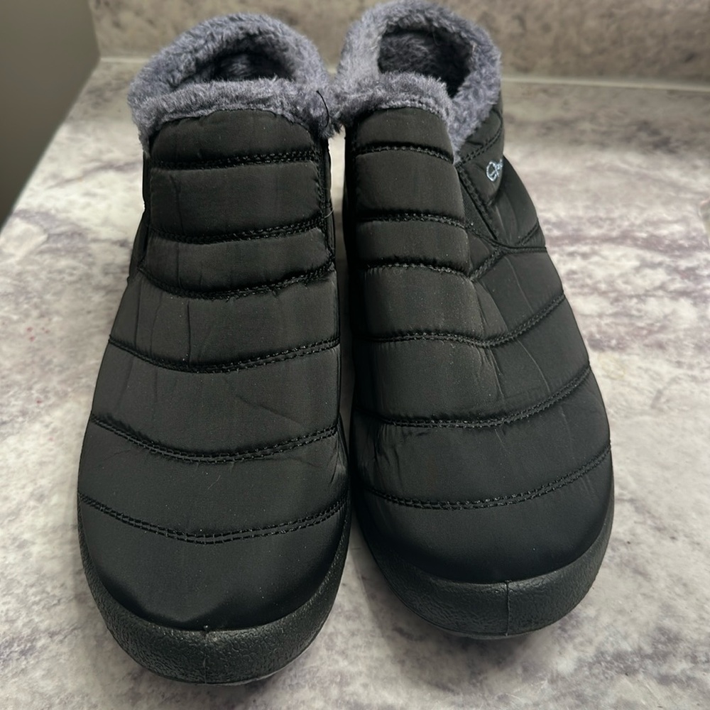 Gracosy women’s snow boot, black size 9